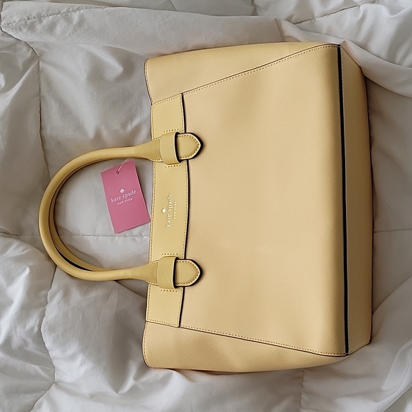 Kate Spade medium size yellow purse